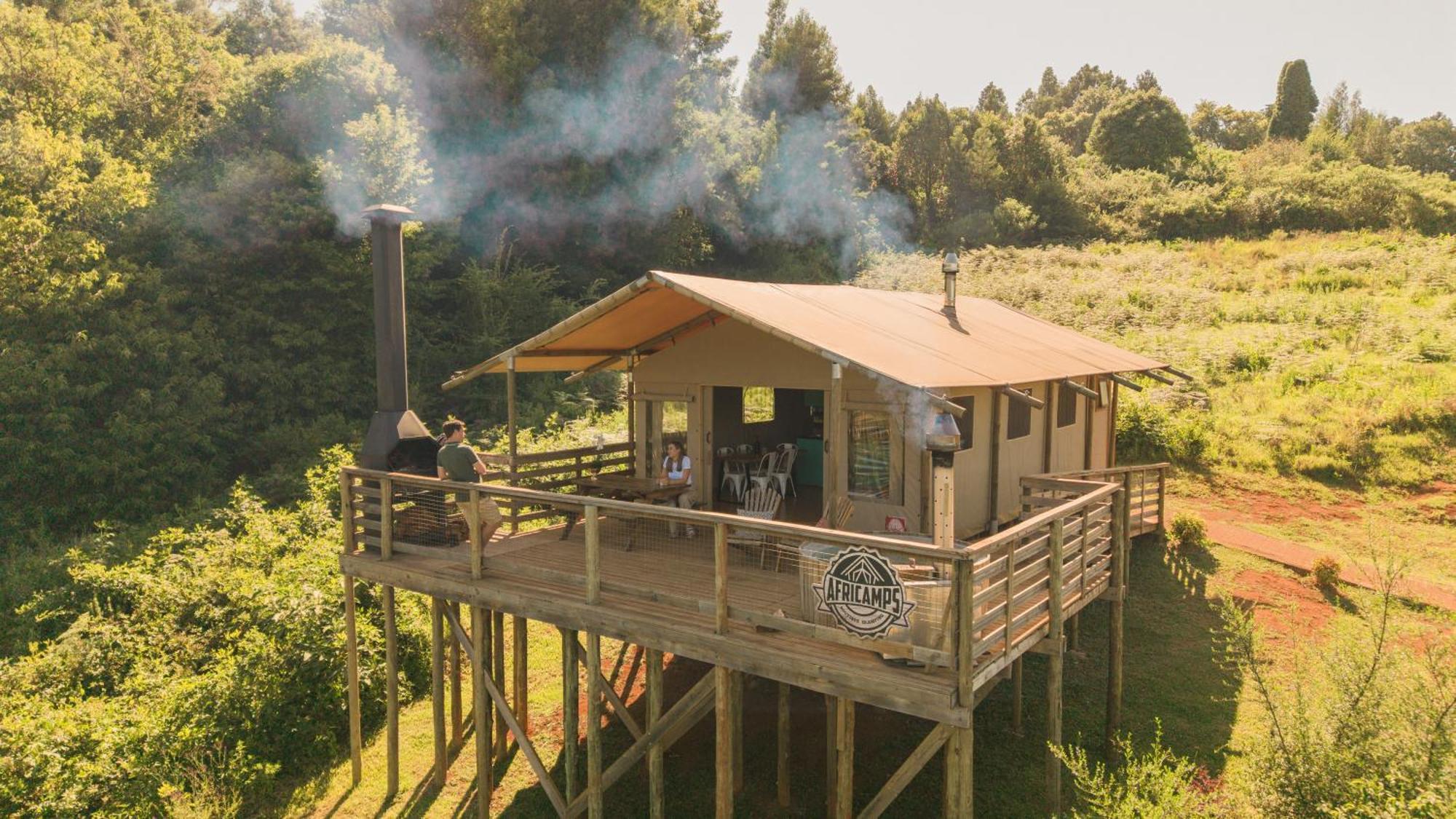 Africamps Magoebaskloof Villa Buitenkant foto